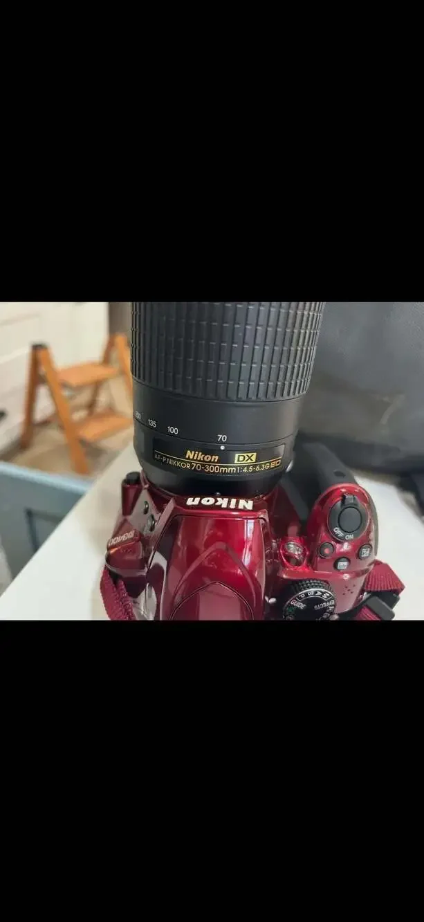 Nikon slr camera 18-55mm lens kit D3400 + lens 70-300mm lens